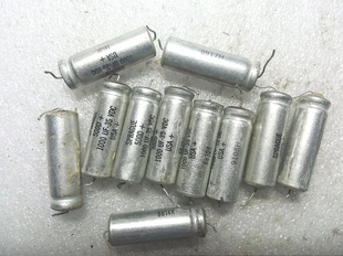 美国红头思碧SPRAGUE 500D系列 透明皮 35v 1000uf 轴向发烧电容