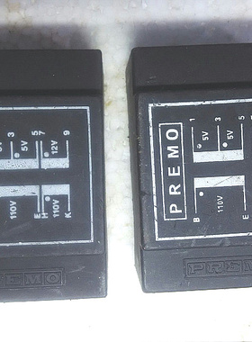 西班牙premo C型密封进口变压器 功率24W 输入220V 输出双5V单12V