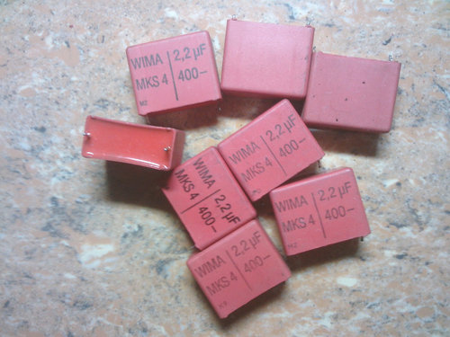 拆机 威马WIMA MKS4系列 400V 2.2UF 发烧耦合薄膜电容 - 封面