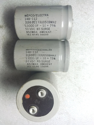 拆机美国灰皮MEPCO 50v 13000uf 螺丝脚电容