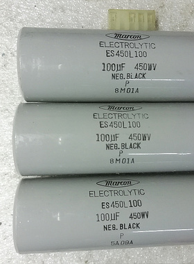 拆机正品 日本马肯marcon 450v 100uf 高压胆机滤波电解电容