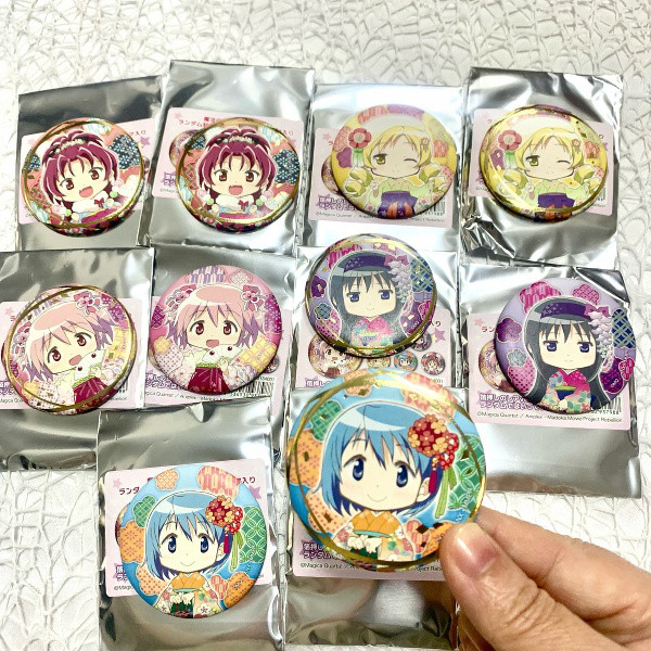 魔法少女小圆京都展京Mf和服装动漫徽章/立牌