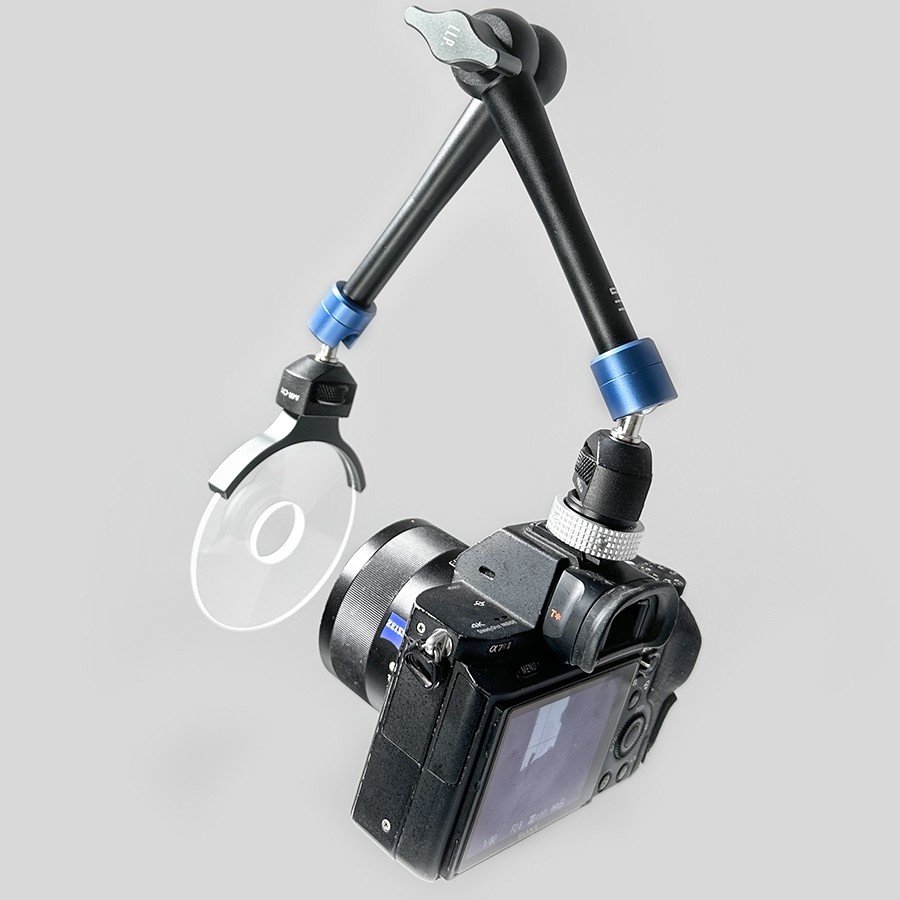 ZHK物L相p怪l集机莱监架法视器单反三手脚扩展强夹阿魔臂套支架