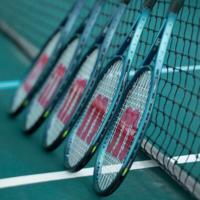 Wilson威尔胜24新款BLADE V9网球拍萨巴伦卡中网同款拍水鬼绿球拍