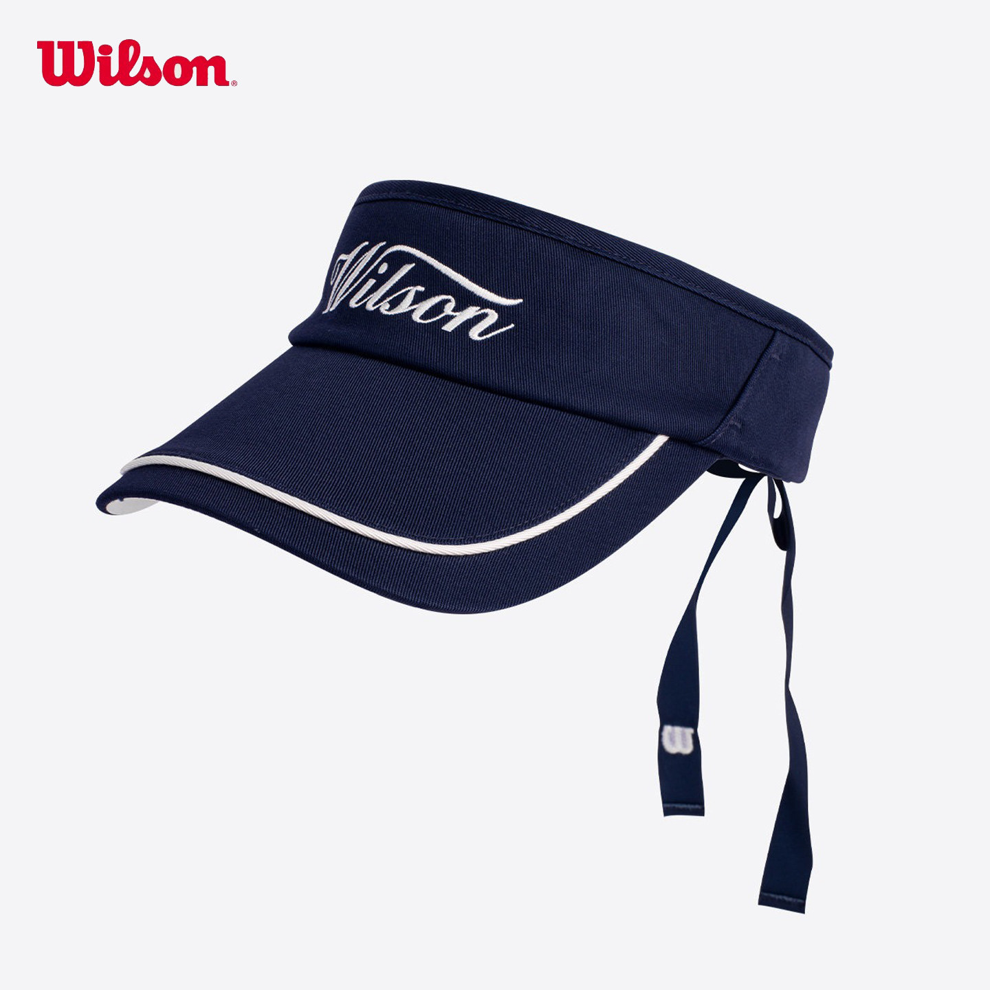 Wilson威尔胜网球帽2026新款遮阳帽舒适透气时尚运动帽女子空顶帽图片