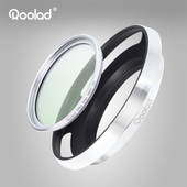 超薄多层镀膜MC373940.543464952558银红色 遮光罩套装 滤镜UV CPL