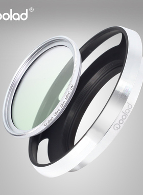 滤镜UV/CPL+遮光罩套装超薄多层镀膜MC373940.543464952558银红色