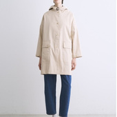 8万 好东西 连帽纯棉风衣 苏格兰双层面料 长款