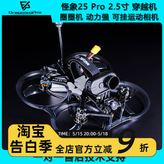 FPV 怪象25 PRO V3 2.5寸 涵道6S倒置模拟到手飞 XI 穿越机动力强