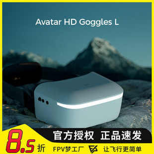 Walksnail Avatar HD Goggles L 4.5英寸大屏头追FPV眼镜阿凡达