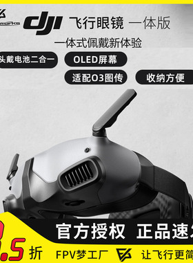 大疆DJI飞行眼镜一体版Avata O3 OLED O4图传 Goggles 2 Lite FPV