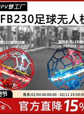 飞行足球 230 FLYBALL 无人机 对抗赛 教育培训 训练机 穿越机FPV