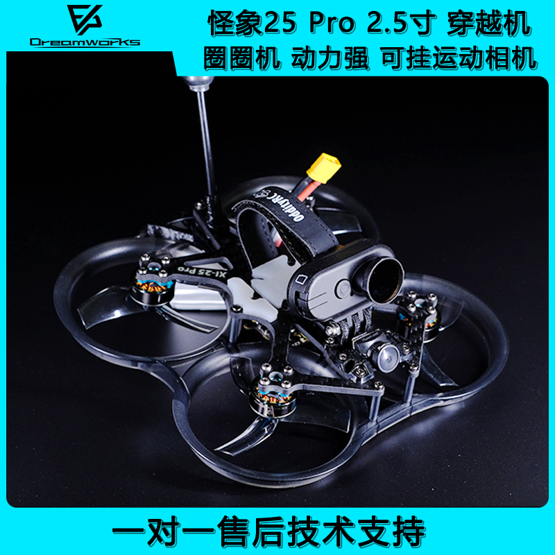 FPV 怪象25 PRO V3 2.5寸 涵道6S倒置模拟到手飞 XI 穿越机动力强