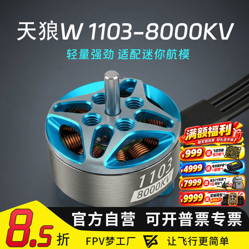 MGC天狼W11038000KV电机