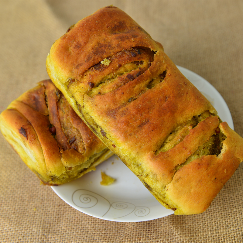 玫瑰香豆饼即食早餐牛舌饼甜饼苦豆长条临夏锅盔糖酥饼甘肃馍馍