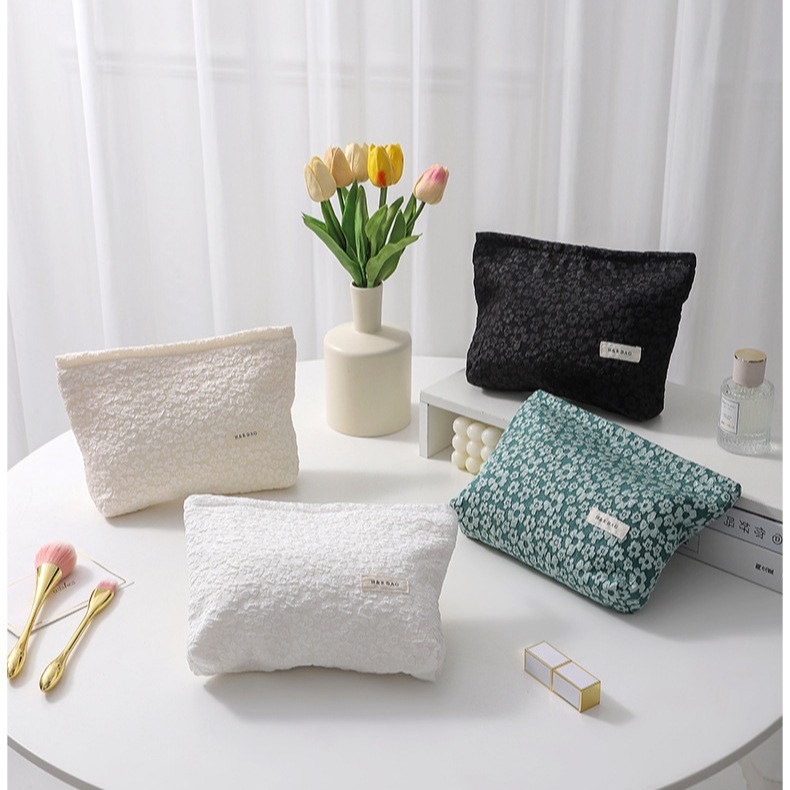 有趣琳 化妆包收纳袋大容量便携式网红25新款旅行品洗漱包帆布包