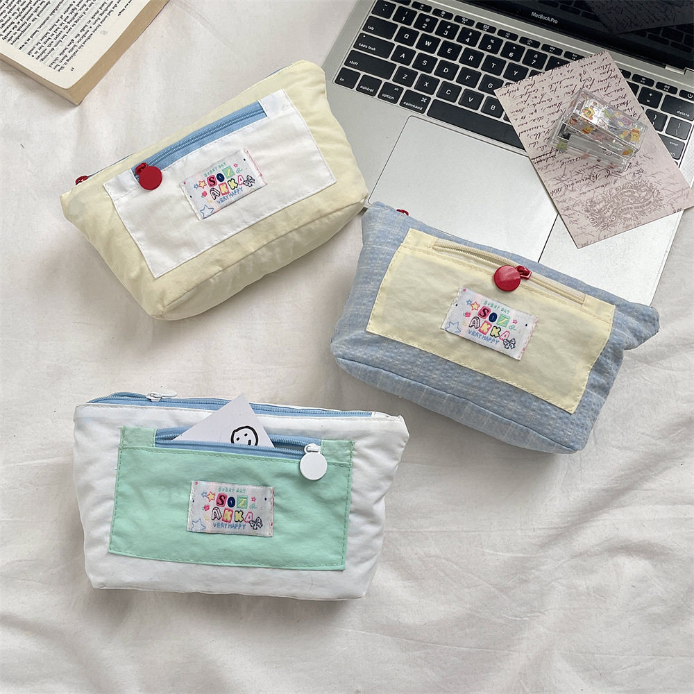 有趣琳 可爱大容量多层帆布学生笔袋文具收纳盒,文具电教/文化用品/商务用品,笔袋,淘宝优惠券,粉丝福利购,淘宝优惠卷