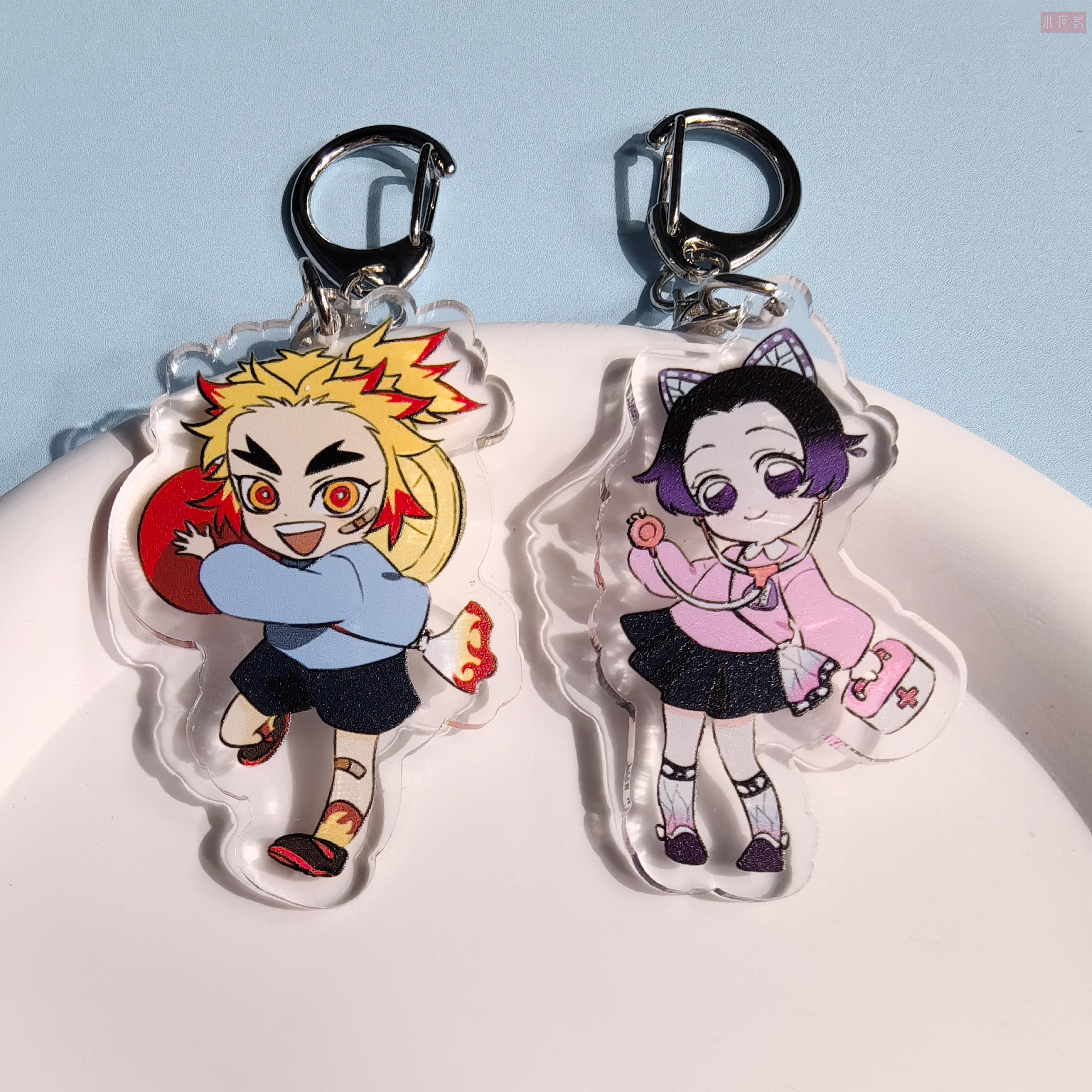 鬼灭之刃校服动漫周边亚克力钥匙扣书包挂件可爱鬼杀队音柱蝴蝶忍,模玩/动漫/周边/娃圈三坑/桌游,动漫挂件/文具,淘宝优惠券,粉丝福利购,淘宝优惠卷