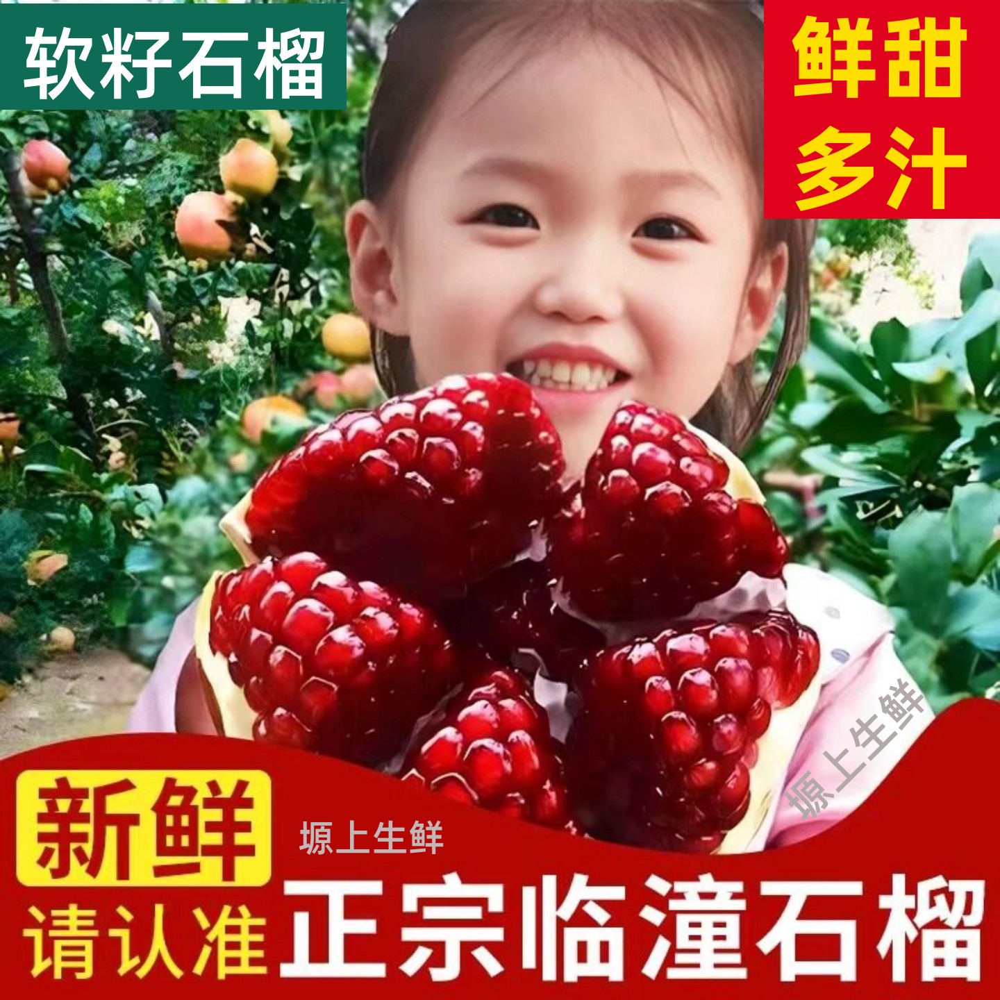 正宗陕西临潼石榴,产地直发