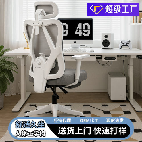 泰畅人体工学椅舒适休闲椅电脑椅办公椅久坐椅子办公旋转老板椅