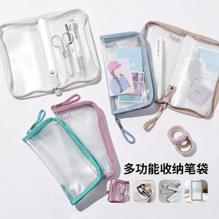 日本Raymay藤井Kept多功能收纳包A6手帐活页夹照片资料收纳A5 可