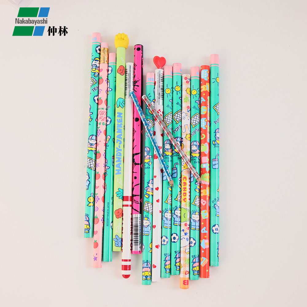 仲林HB小学生木杆铅笔盒装图片