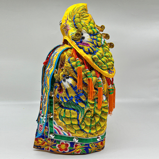 台版神像披风斗篷佛像衣服玉帝王爷凸绣神明龙袍王爷妈祖刺绣