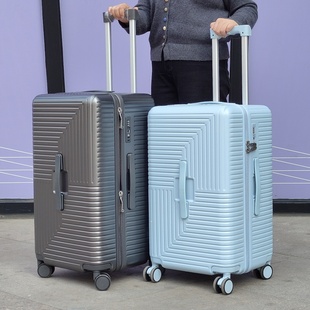品牌拉杆箱T135新款 深仓37分正方形云朵学生拉链轻便魔方体旅行箱
