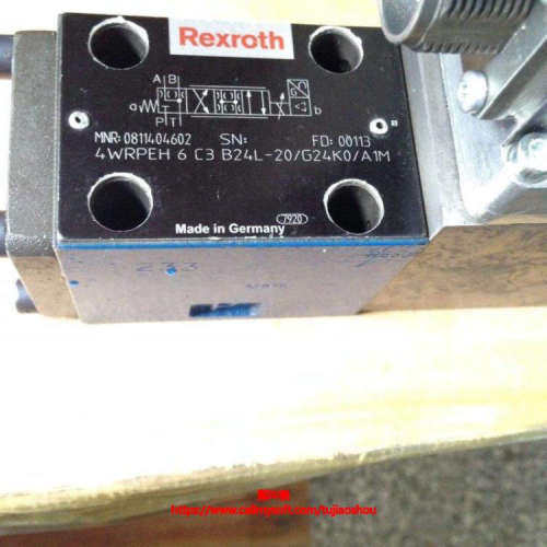 R901382331 4WRPEH6C4B12L-3X/M/24F1力士乐比例阀现货供应