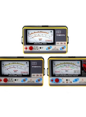 南京天宇TY6017 TY6018 TY6045绝缘电阻表兆欧表500V 1000V摇表