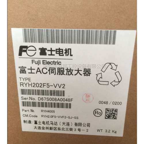 全新 伺服驱动器RYH302F5-VV2  价格商议