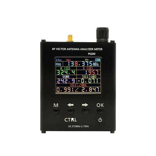 PS200 矢量天线分析仪仪表 34.375mhz-2.7ghz 用于 swr s11