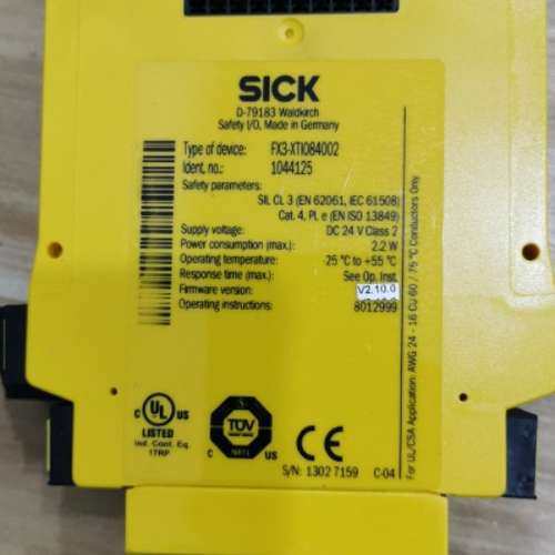 *FX3-CPU00000/XTIO84002 UE 10-30S3D0/2FG2D0 SICK原装现货议价