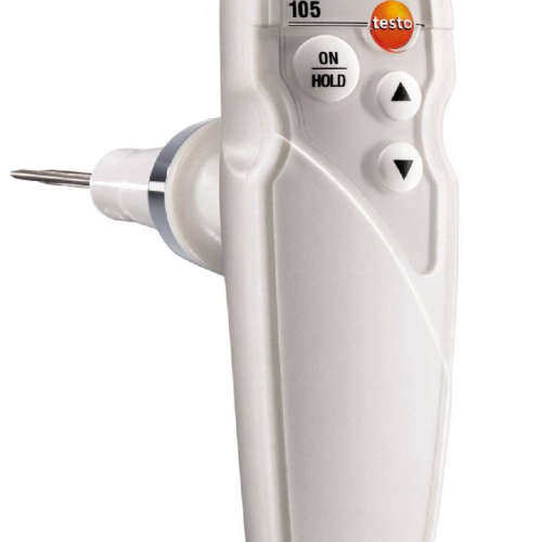 德图testo 105手持式数字温度计 防水数显温度测量仪 固体 半固体