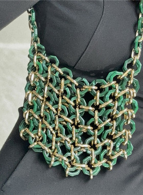 【CILI CLUTCH】创意自制 chainmail 锁子甲 造型链条包