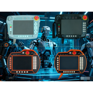 华成机械手系统专用手控器配件液晶屏显示屏内屏彩屏幕触摸板