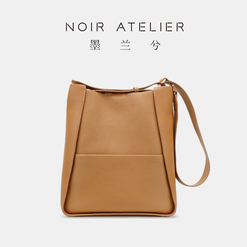NOIRATELIER头层牛皮大容量包