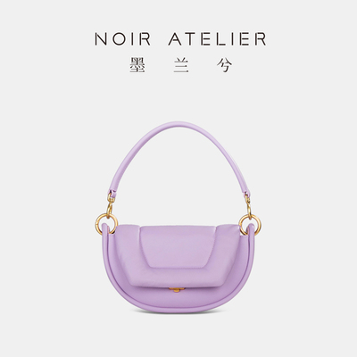 墨兰兮PUFF系列圆泡芙包软牛皮