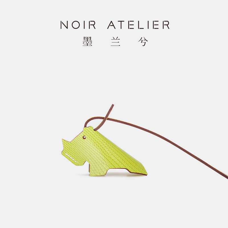 可爱挂件真皮手工制作