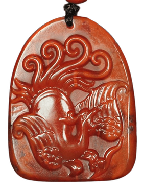 墨雨轩男女款南红玛瑙原石雕刻