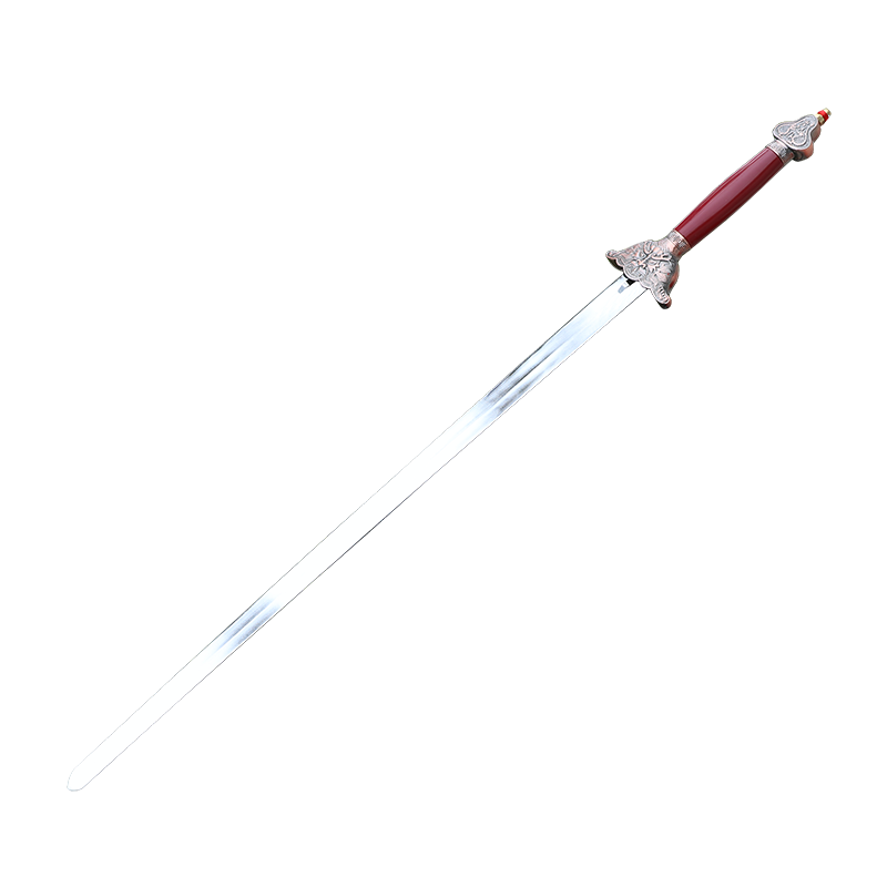 太極劍晨練劍 武術(shù)劍半硬劍表演劍 成人兒童 軟劍古裝道具未開刃