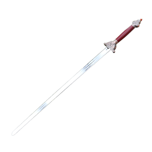 太极剑晨练剑 武术剑半硬剑表演剑 成人儿童 软剑古装道具未开刃