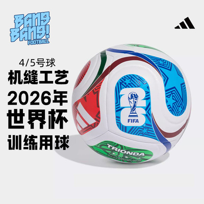 阿迪达斯世界杯训练机缝4/5足球