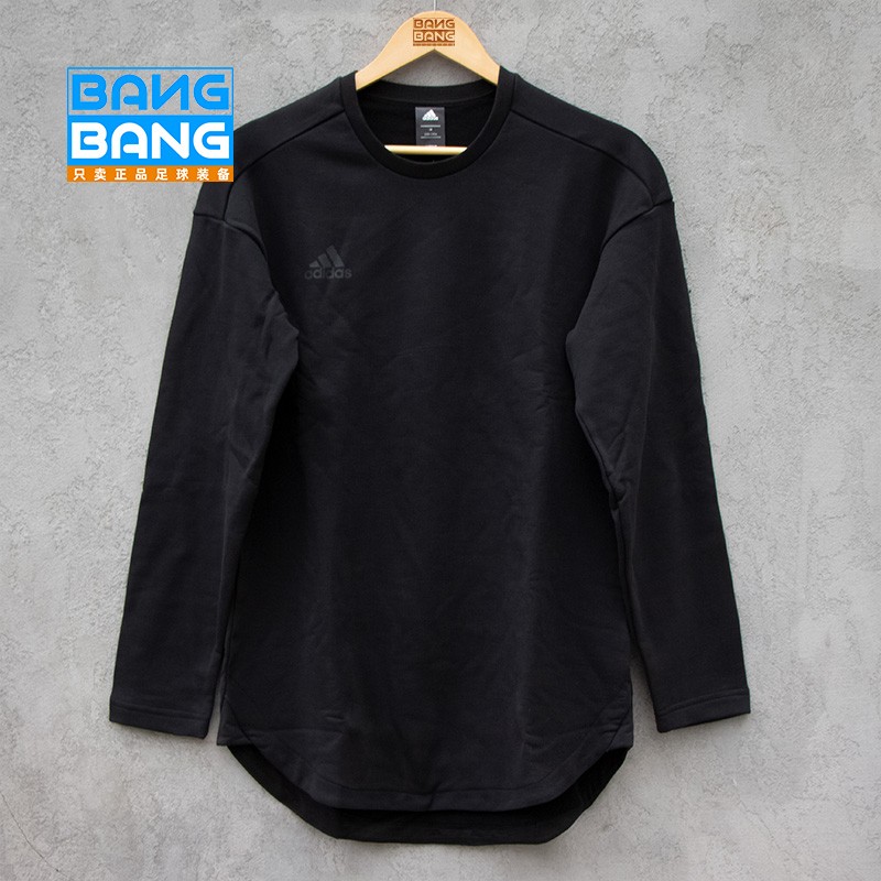 阿迪达斯男圆领上衣卫衣套头衫