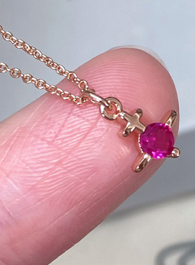 白兔家高品质！细节控！土星迷你mini水钻镶嵌叠搭戴项锁骨链女饰