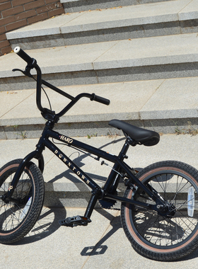 新款美国haro16寸/18寸BMX小轮车入门级小朋友表演自行车花式街车