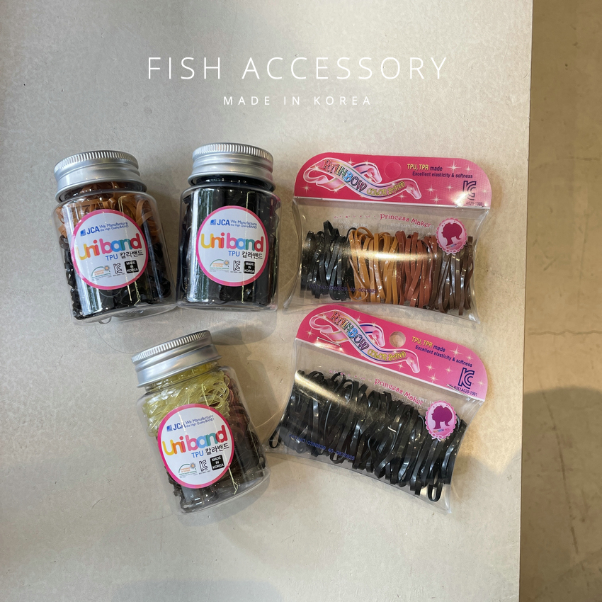 打底黑色超细软胶皮筋发圈