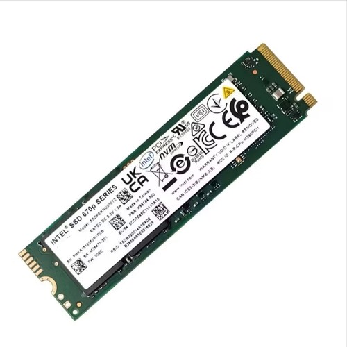 英特尔670P 512G SSD M.2 2280 PCIE NVME固态硬盘SSD拆机盘