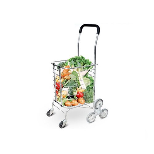 折叠便携铝合金爬楼梯小拉车