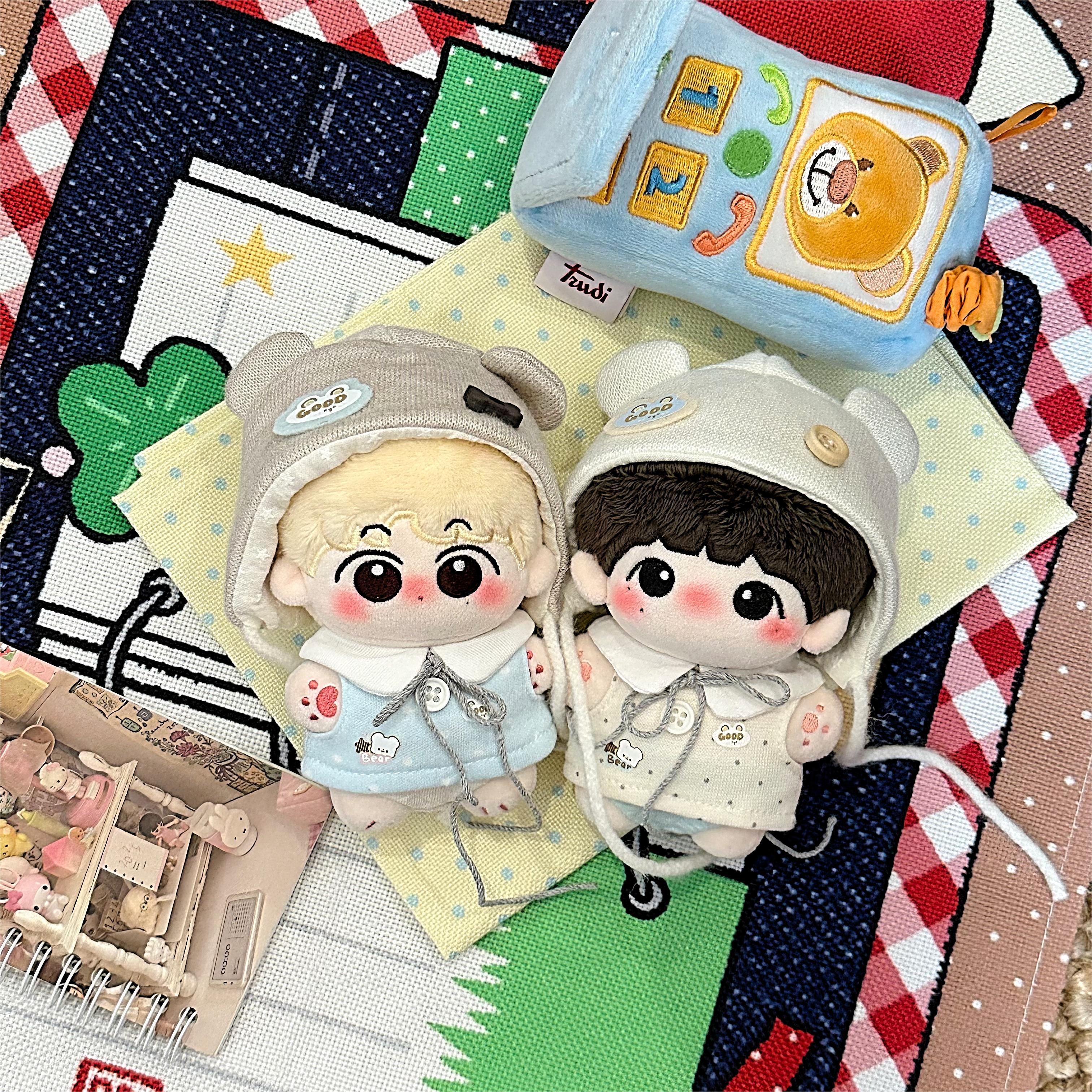 奶油菠萝包【预售】云朵小熊10cm